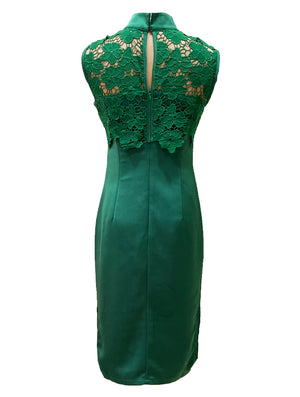 Satin Lace Qipao