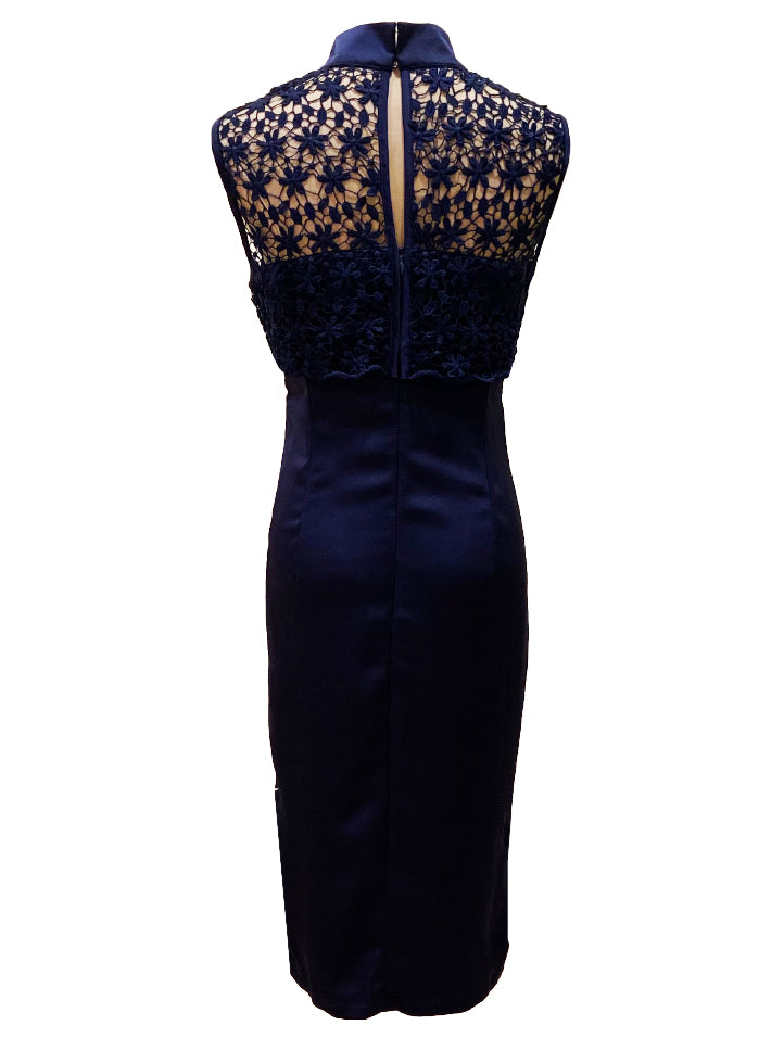 Satin Lace Qipao