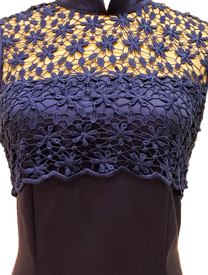 Satin Lace Qipao