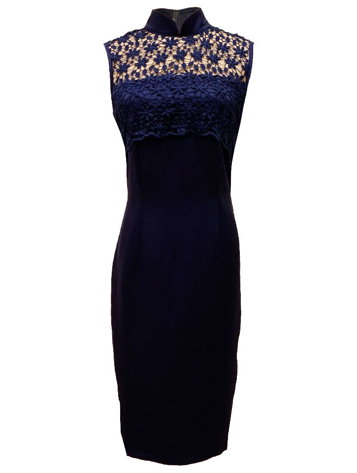 Satin Lace Qipao