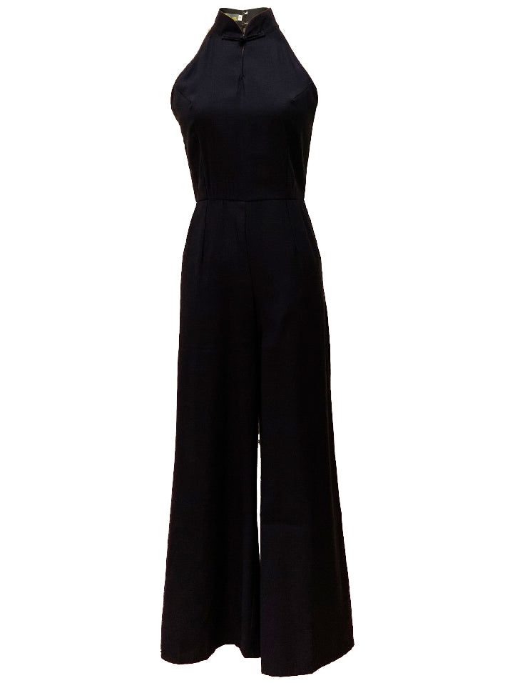 Mandarin Collar Jumpsuit