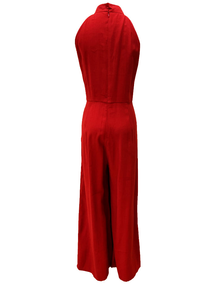 Mandarin Collar Jumpsuit