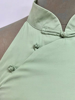 Mint Bareback Flare Dress