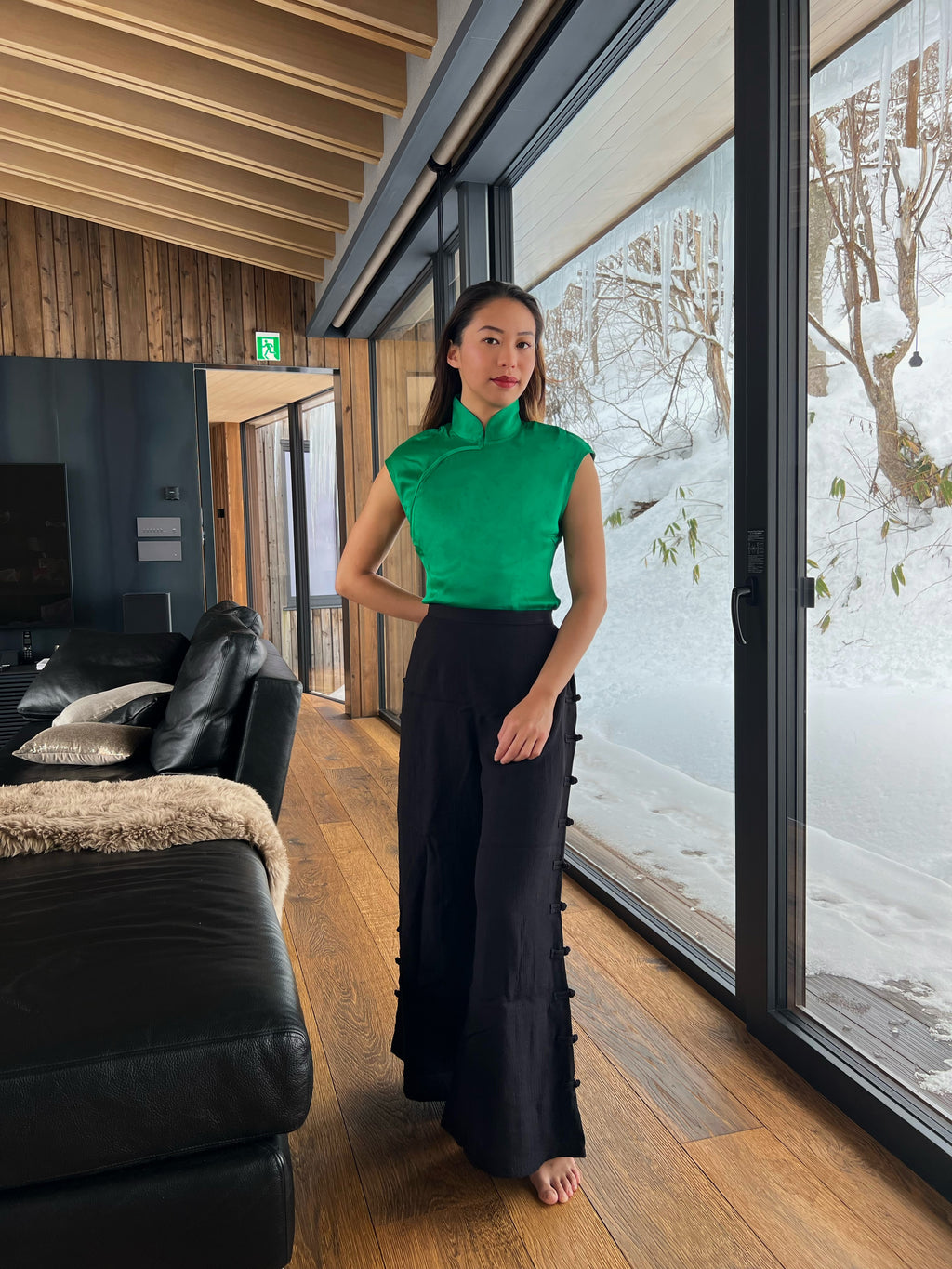 Emerald Short Sleeve Blouse