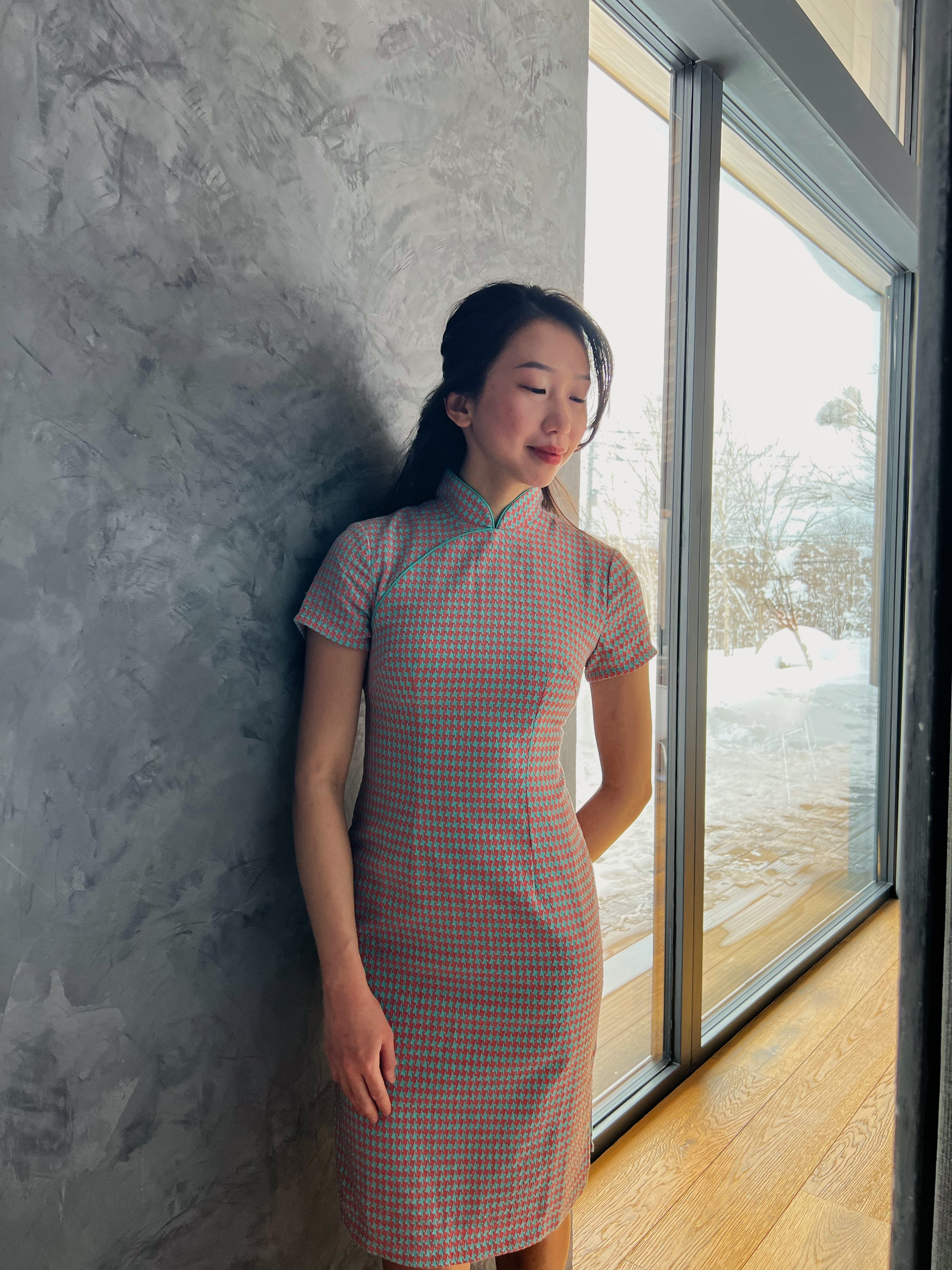 Meadow Short Sleeve Qipao