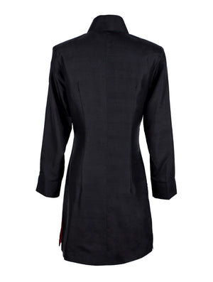 Mid-Length Silk Jacket