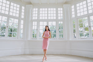 Begonia Cut-In Sleeve Qipao