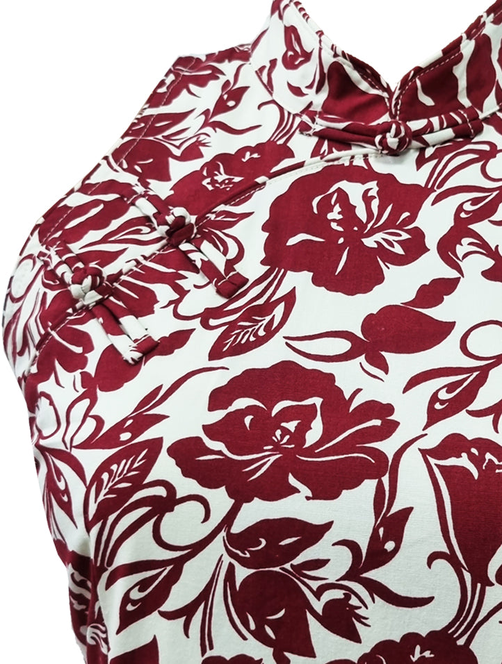 Classic Cut-in Sleeve Qipao