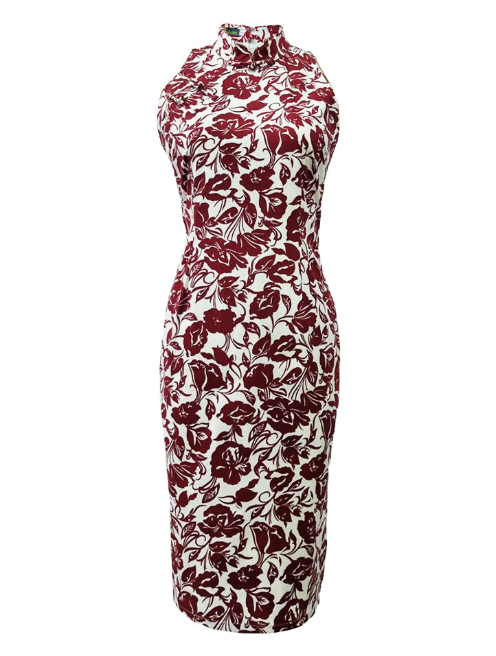 Classic Cut-in Sleeve Qipao