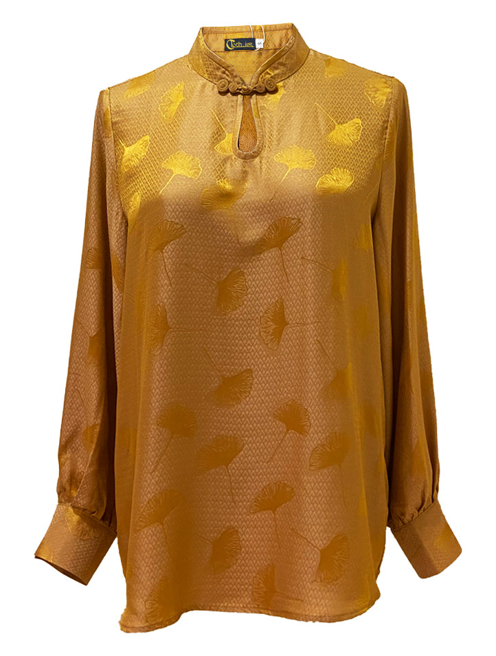 Silk Long Sleeve Blouse