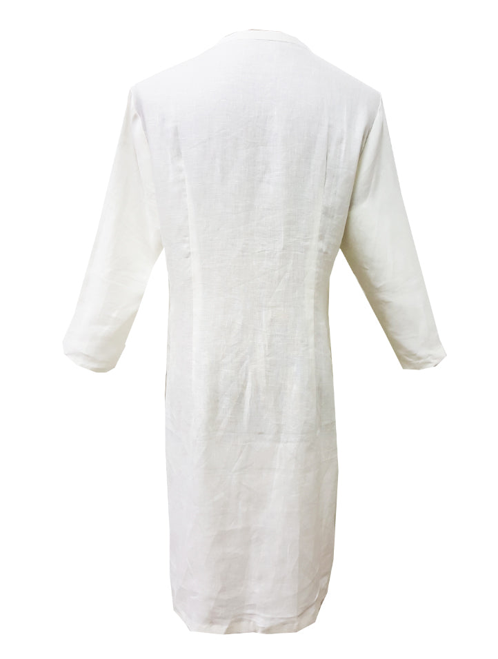 Long Linen Blouse