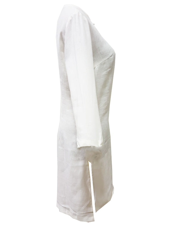 Long Linen Blouse