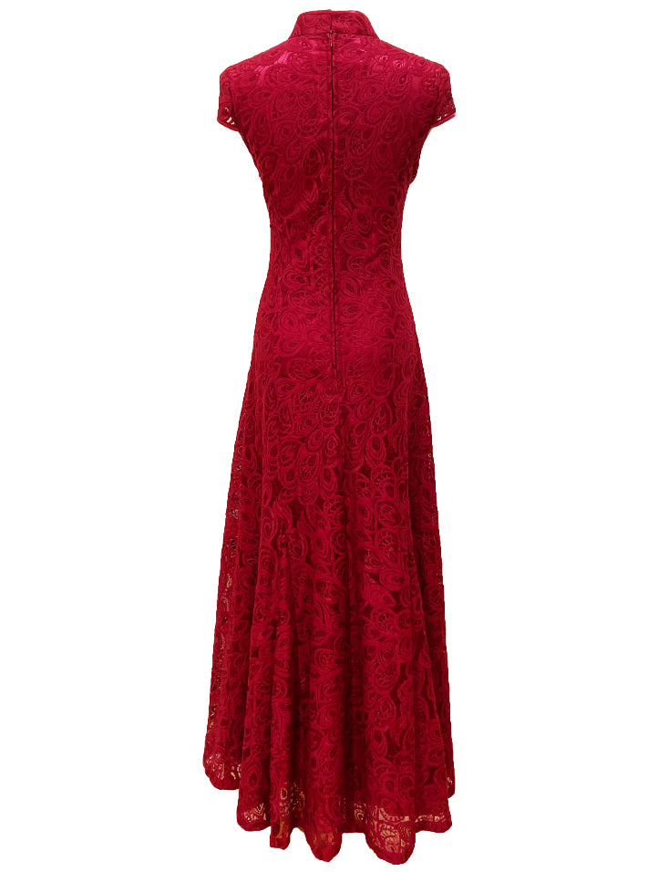 Long Lace Gown