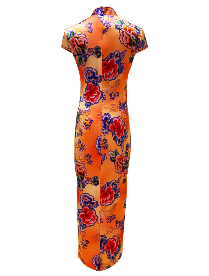 Long Silk Qipao