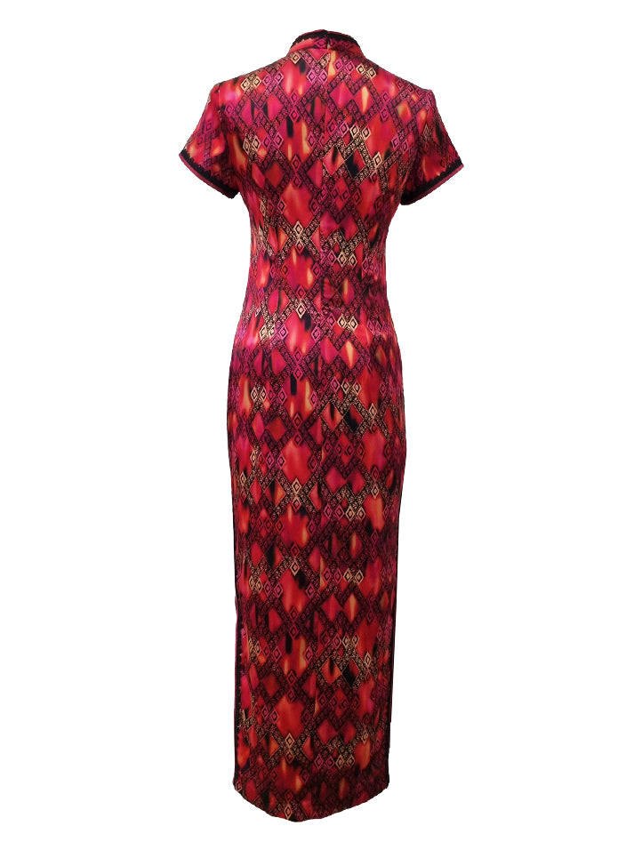 Long Silk Qipao