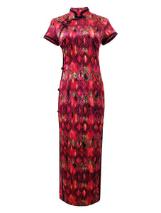 Long Silk Qipao