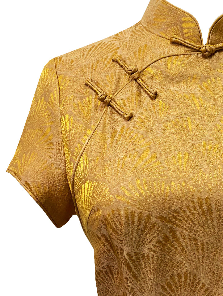 Canary Classic Silk Qipao