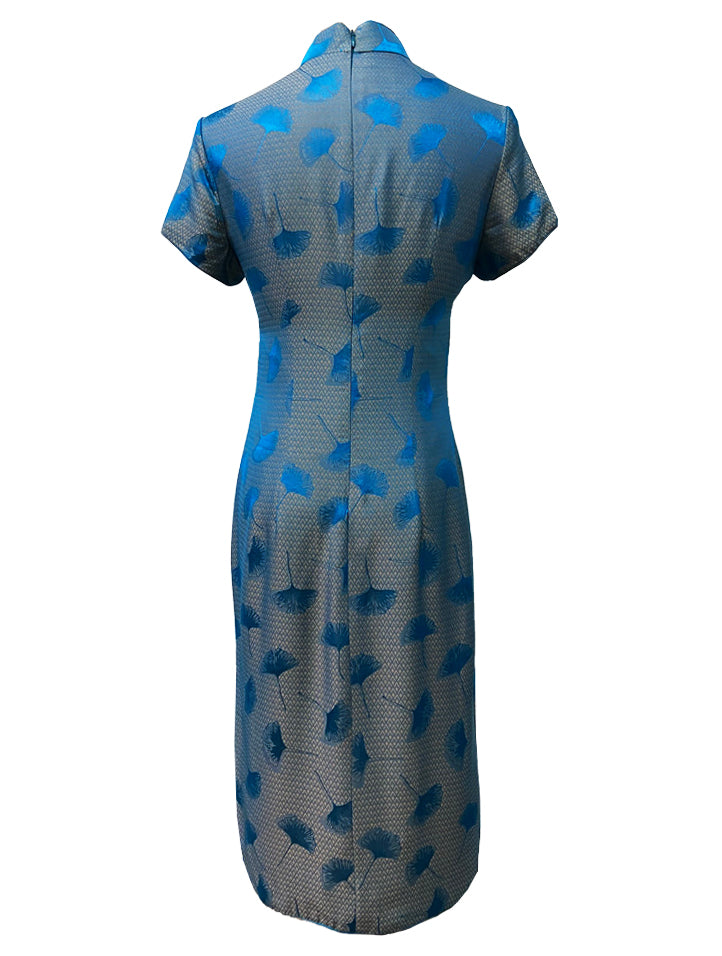 Ginkgo Classic Silk Qipao