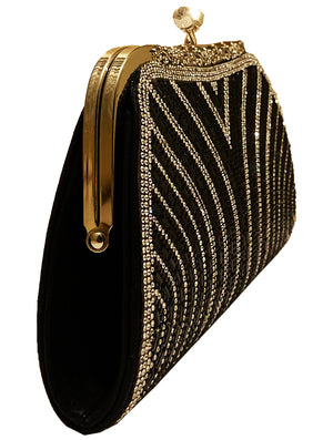 Beaded Crystal Clutch